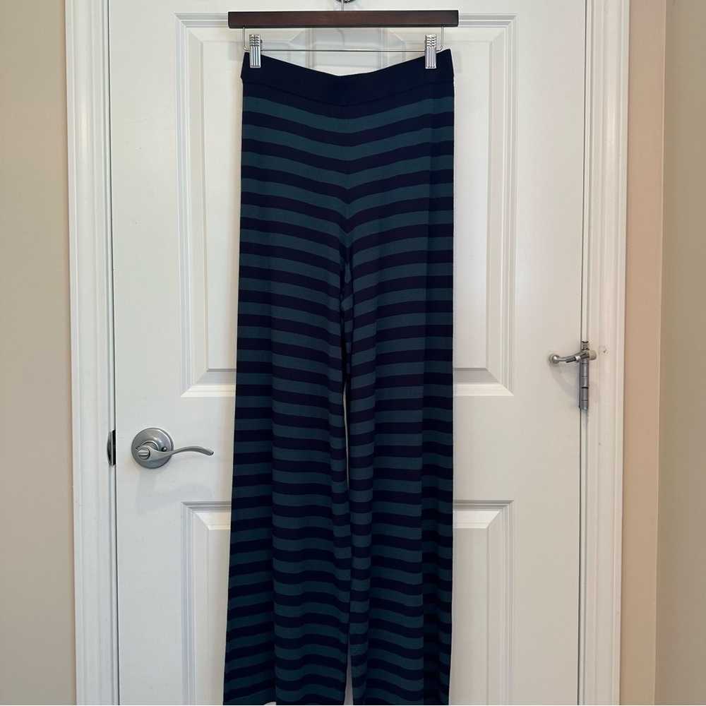 Weekend Max Mara Label-cut Jumper&Casual Wide Leg Pants SET Spring/ Summer - Picture 12 of 16